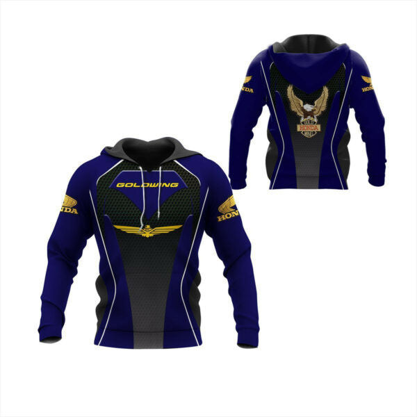 Honda Gold Wing Shirt Fan Gift 138, Stylist Unisex 3d Hoodie Zip Hoodie 1084