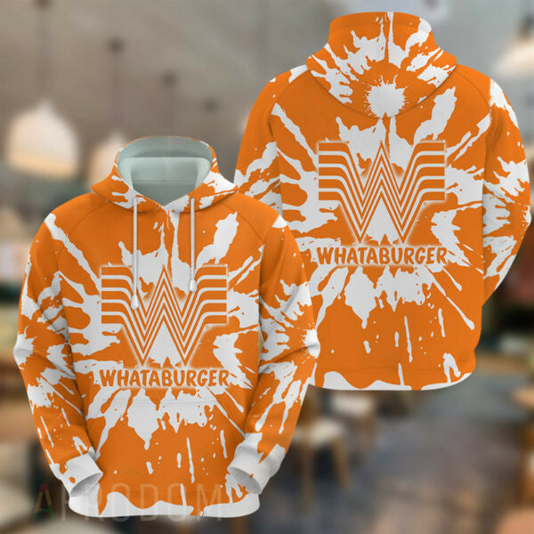 Whataburger Hoodie And Zip Hoodie, Gift For Fan 3d All Over Print Shirt Hoodie 1968