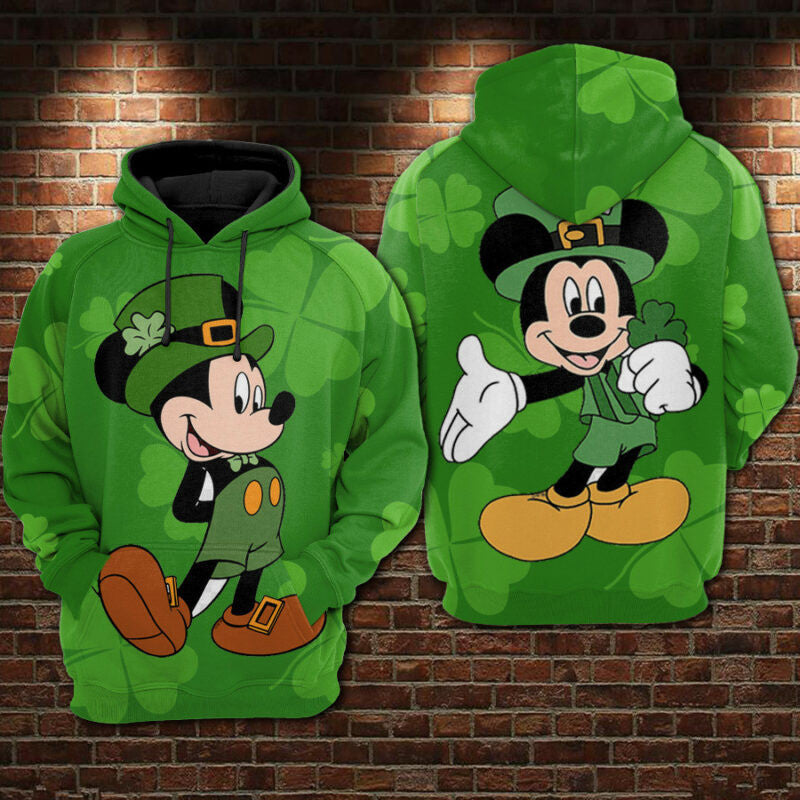 Mickey Mouse Patrick's Day 2022 Hoodie Zip Hoodie Ii