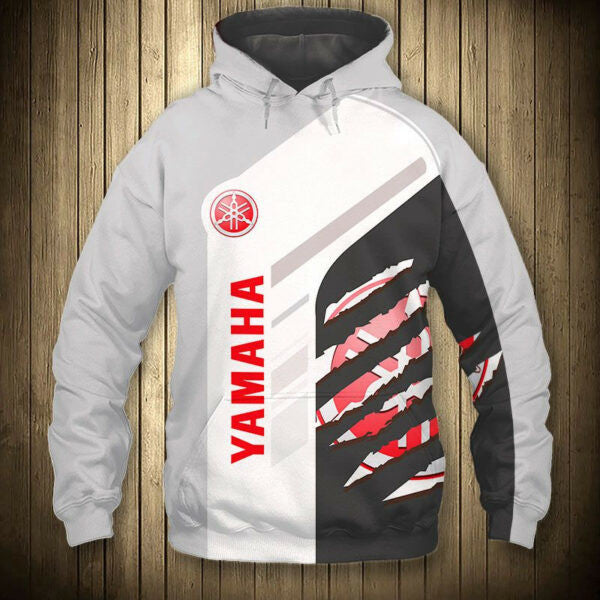 Yamaha Team Racing 6k966 Fan Gift Stylist Unisex Cartoon 3d Hoodie Zip Hoodie 1886