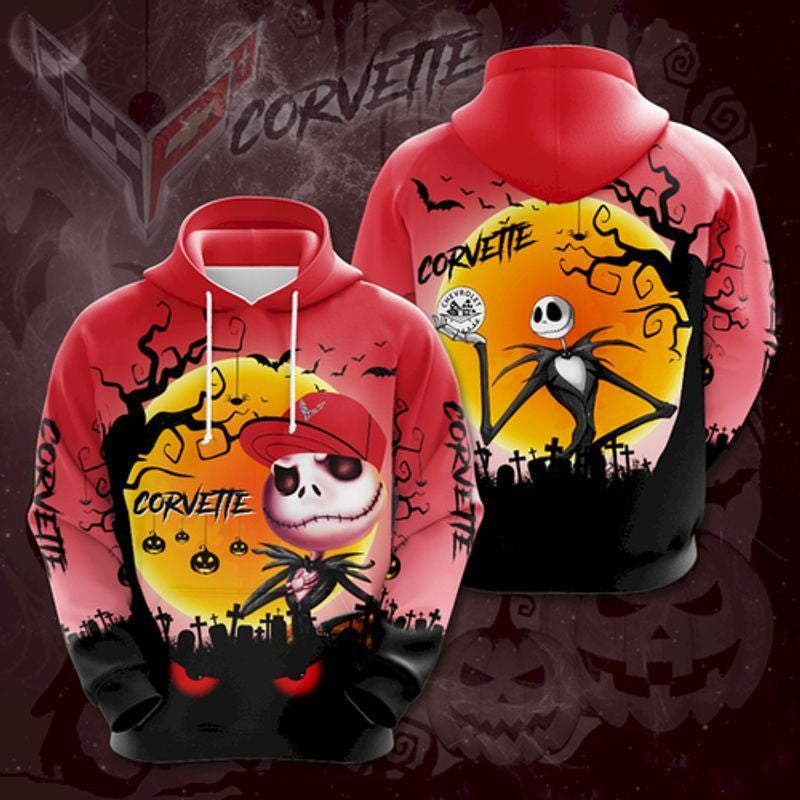 Jack Skellington The Nightmare All Over Printed Custom 3d Hoodie