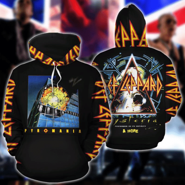 Def Leppard Music Band Thank You For The Memories 2k563 Lover Gift ,def Leppard Music Band All Over Print 3d Hoodie 1020