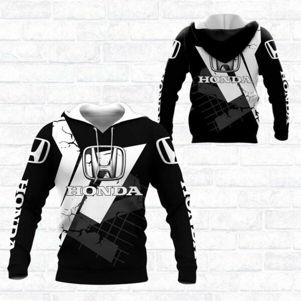 Honda Shirt Fan Gift 51, Stylist Unisex 3d Hoodie Zip Hoodie 1012