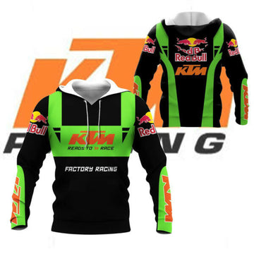 Red Bull Ktm Factory Racing F1 8k109 Fan Gift 3d Zip Hoodie Hoodie Ii0 2190