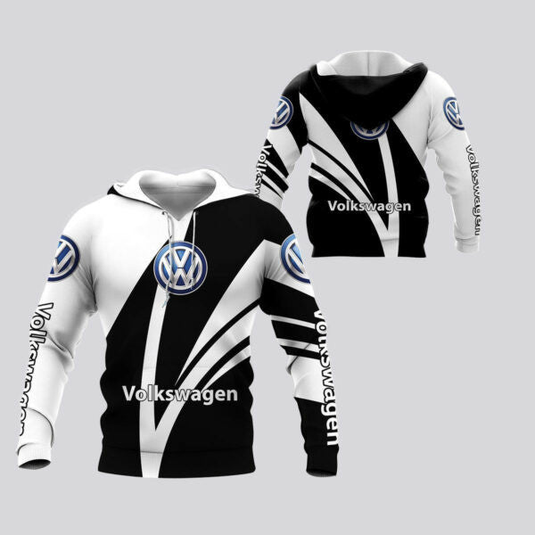 Volkswagen Shirt Fan Gift 1001, Stylist Unisex 3d Hoodie Zip Hoodie 1902