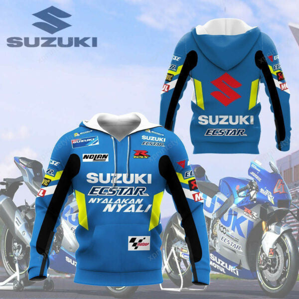 Suzuki Racing Shirt Fan Gift 505, Stylist Unisex 3d Hoodie Zip Hoodie 2684