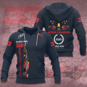 Max Verstappen Shirt, Max Verstappen World Champion Racing Hoodie 1143 696