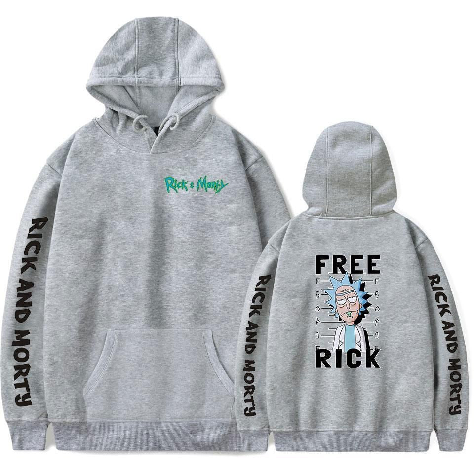 Free Rick And Morty With Cat Gift For Men And Women Over Print 3d Hoodie Zip Hoodie 887