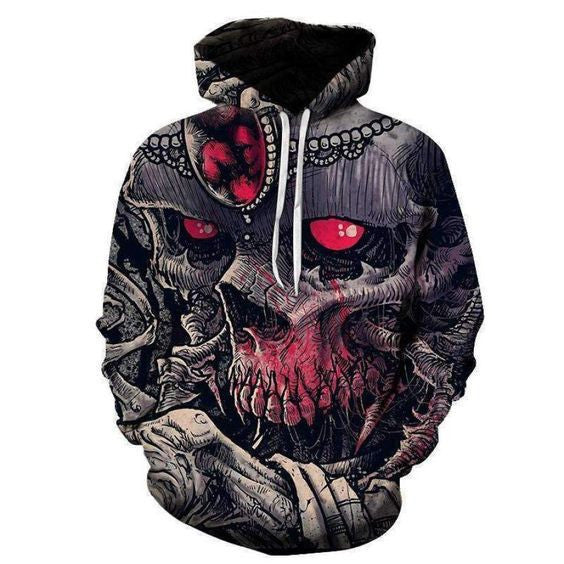 Long Sleeve Unisex 3d All Over Print Hoodie