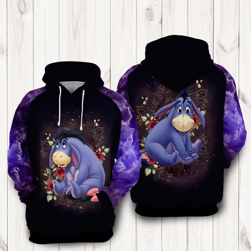 Eeyore The Mini Adventures Of Winnie The Pooh Disney 9 3d Hoodie Zip Hoodie