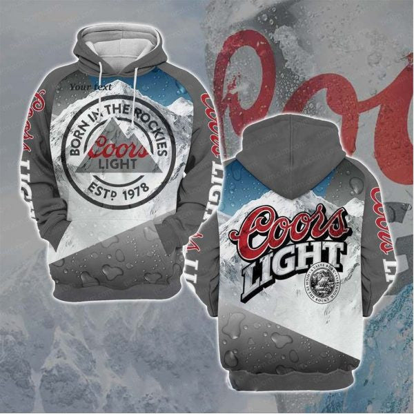 Coors Light Beer 2k565 Lover Gift ,coors Light Beer All Over Print 3d Hoodie 994