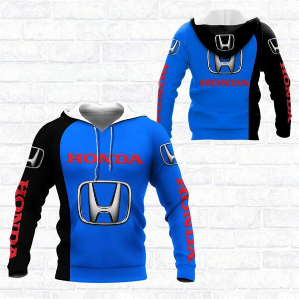 Honda Shirt Fan Gift 981, Stylist Unisex 3d Hoodie Zip Hoodie 797