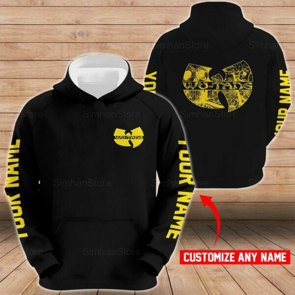 Custom Name Wu Tang Clan Hip Hop,wu Tang Clan Rock And Roll 2k725 Fan Gift Stylist Unisex Cartoon 3d Hoodie 870