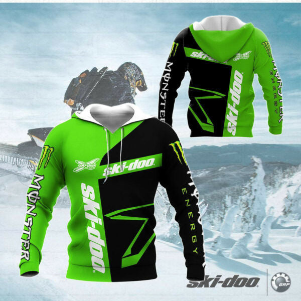 Ski-doo Racing Team 7k758 Fan Gift Zip Hoodie Hoodie Ii0 1880