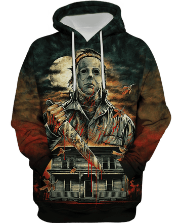 Jason Voorhees Horror 3d Hoodie