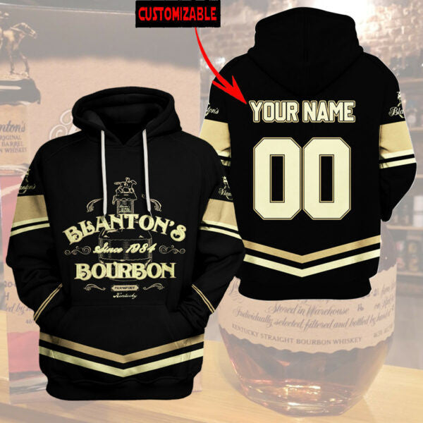 Blanton's Bourbon Personalized 3d Hoodie 731