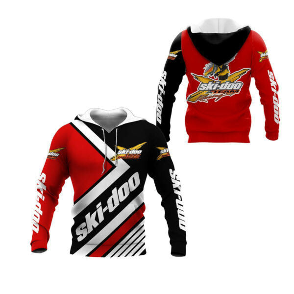 Ski-doo Racing Team 7k770 Fan Gift 3d Zip Hoodie Hoodie Ii0 2050