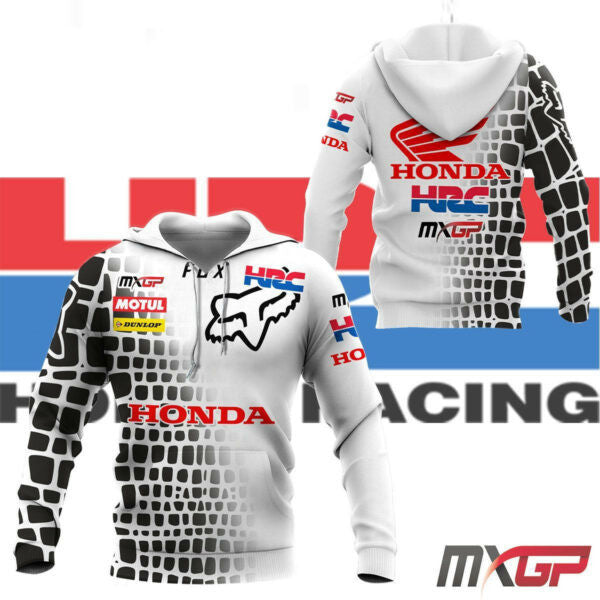 Honda Hrc Mxgp Shirt Fan Gift 302, Stylist Unisex 3d Hoodie Zip Hoodie 1168