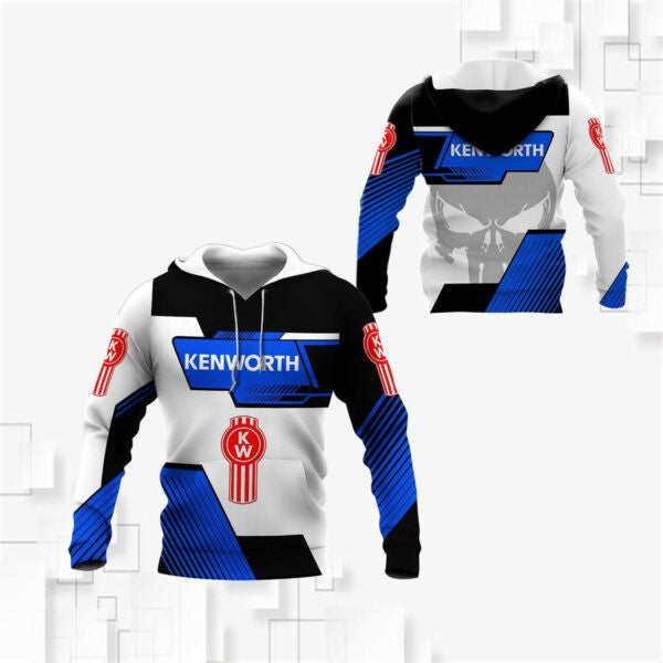 Skull Kenworth Trucks Racing Team 7k871 Fan Gift 3d Zip Hoodie Hoodie Ii0 2626