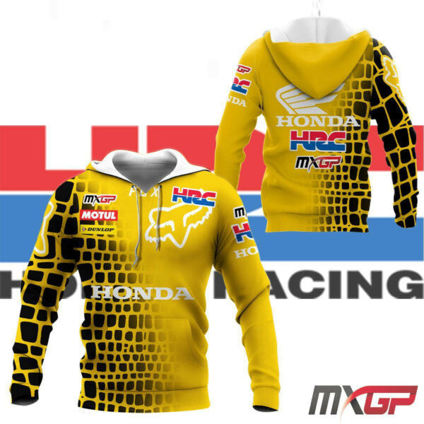 Honda Hrc Mxgp Shirt Fan Gift 296, Stylist Unisex 3d Hoodie Zip Hoodie 1006