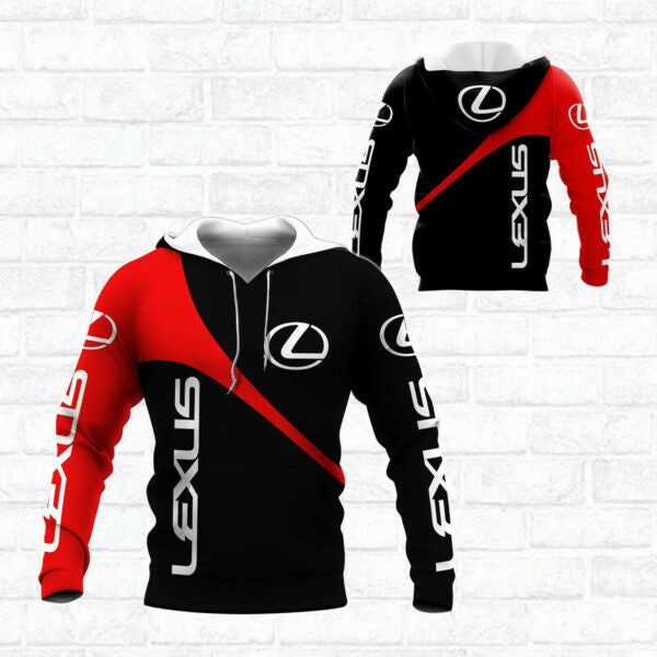 Lexus Shirt Fan Gift 480, Stylist Unisex 3d Hoodie Zip Hoodie 606
