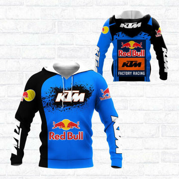 Red Bull Ktm Factory Racing Team F1 8k123 Fan Gift 3d Zip Hoodie Hoodie Ii0 2067