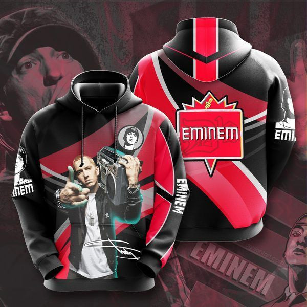 Eminem Anniversary Signature Design Gift For Fan Custom 3d Hoodie All Over Printed Hoodie