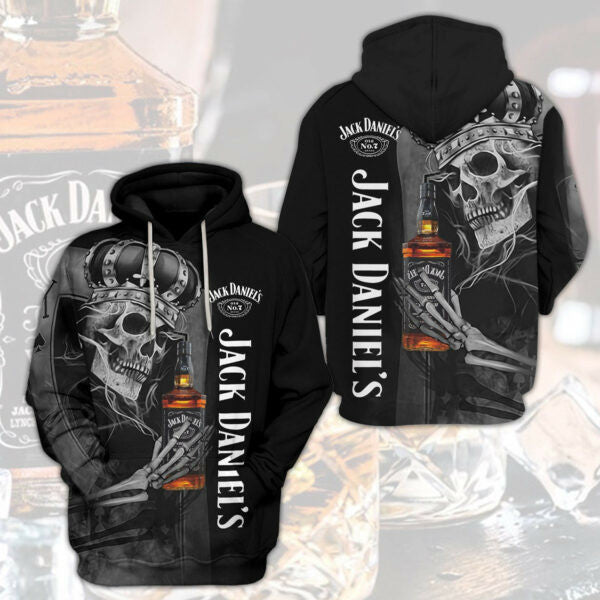 Jack Daniel's Skull Trending Hoodie 542 671