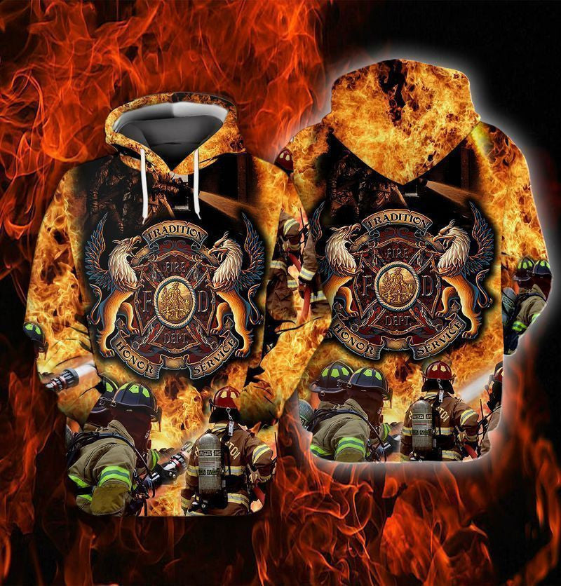 Momerial Day Firefighter Tradition Honor Service For Men And Women 3d Hoodie Zip Hoodie