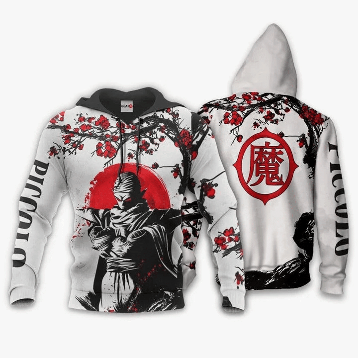 Piccolo Dragon Ball Anime Manga For Men And Women 3d Hoodie Zip Hoodie