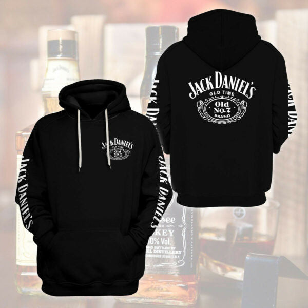 Jack Daniel's Classic 3d Hoodie 1325