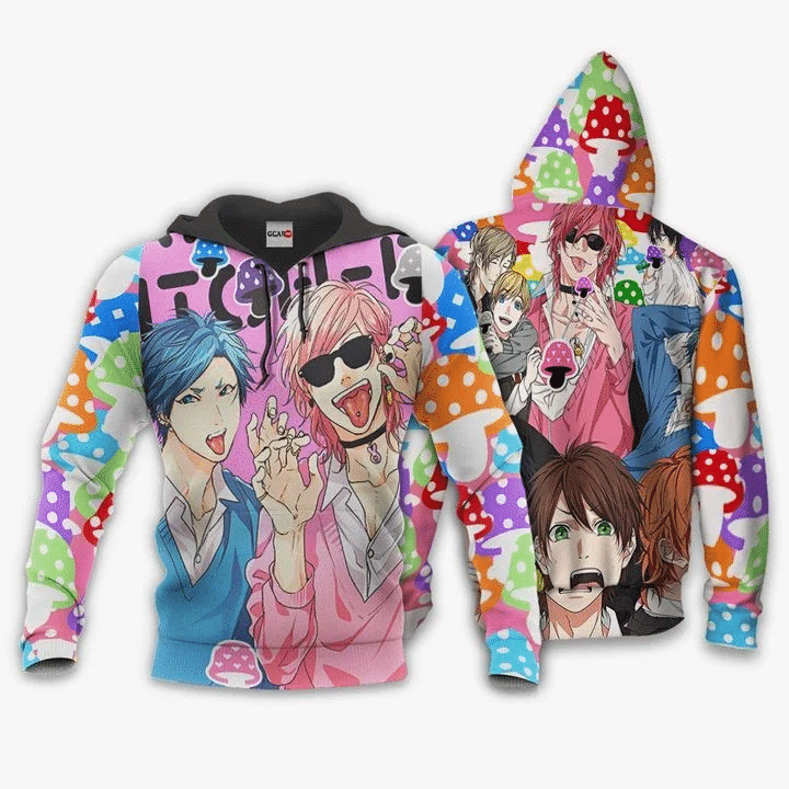 Yarichin Bitch Club Anime Manga For Men And Women 3d Hoodie Zip Hoodie