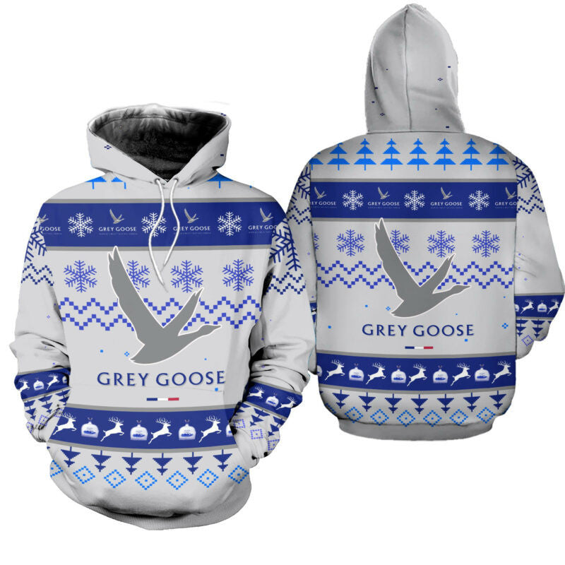 Grey Goose Vodka Christmat Hoodie All Over Printed