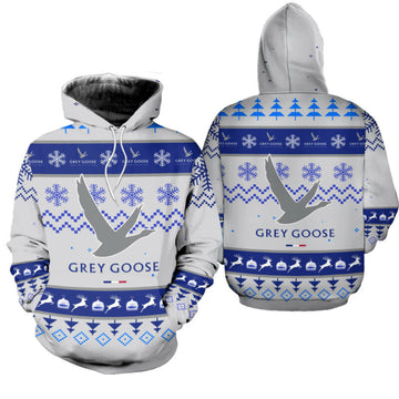Grey Goose Vodka Christmat Hoodie All Over Printed
