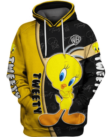 Lovely Tweety Looney Tunes Flims 39 Fan Gift Stylist Unisex Cartoon Graphic Outfits Aop Hoodie 547