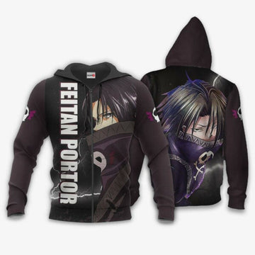 Feitan Hunter X Hunter Anime 3k78 Fan Gift Stylist Unisex Cartoon 3d Hoodie Zip Hoodie 1560