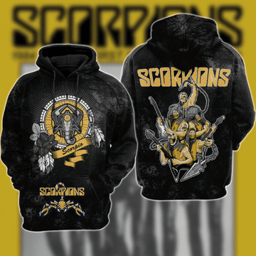 Scopions Rock Band Thank You For The Memories 2k586 Lover Gift ,scopions Rock Band All Over Print 3d Hoodie 1916