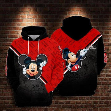 Mickey Mouse Walt Disney 3d Hoodie