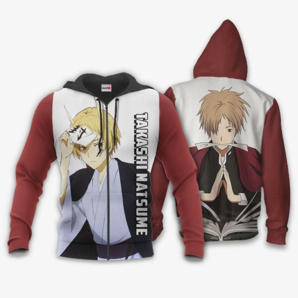 Takashi Natsume Natsume Yuujinchou Anime 3k465 Fan Gift Stylist Unisex Cartoon 3d Hoodie Zip Hoodie 1910