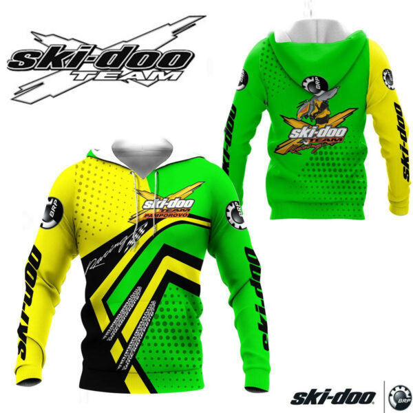 Ski-doo Racing Team 7k788 Fan Gift 3d Zip Hoodie Hoodie Ii0 2252