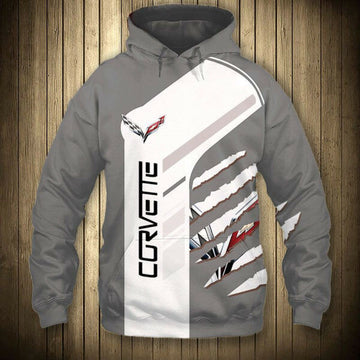 Chevrolet Corvette Sport Car 5k465 Fan Gift Stylist Unisex Cartoon 3d Hoodie Zip Hoodie 227
