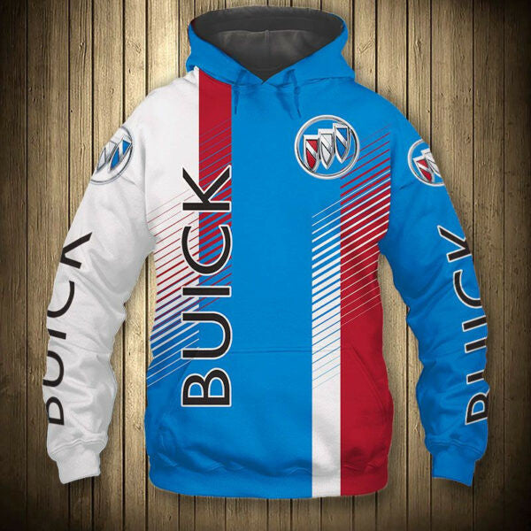 Buick Awd Models Car 7k19 Fan Gift Stylist Unisex Cartoon 3d Hoodie Zip Hoodie 751