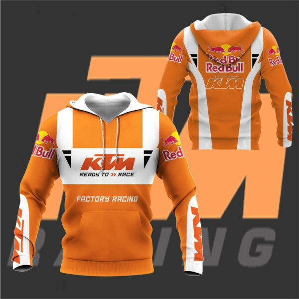 Red Bull Ktm Factory Racing F1 8k105 Fan Gift 3d Zip Hoodie Hoodie Ii0 2279