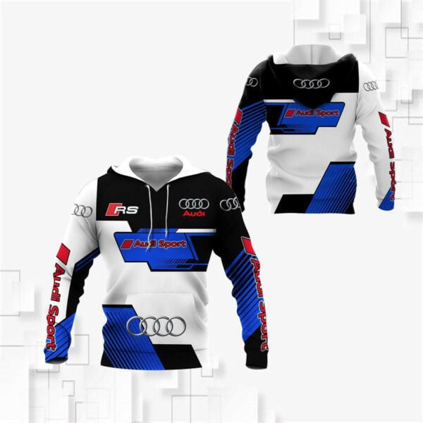 Audi Sport Luxury Car 8k315 Fan Gift 3d Zip Hoodie Hoodie Ii0 37