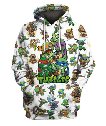 Teenage Mutant Ninja Turtles Shirt Fan Gift 80, Stylist Unisex 3d Hoodie Zip Hoodie 2759