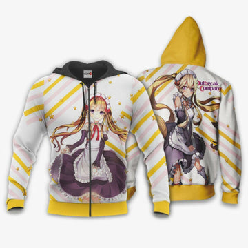 Outbreak Company Myucel Foaran Anime 3k470 Fan Gift Stylist Unisex Cartoon 3d Hoodie Zip Hoodie 2815