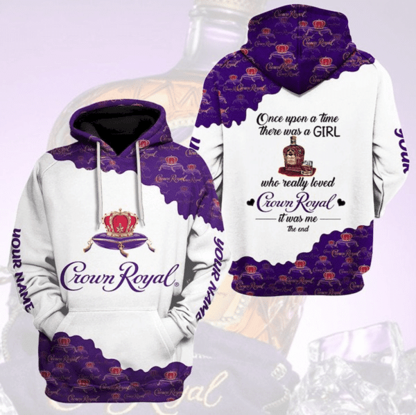 Crown Royal Whisky Bottles Fan Gift, Crown Royal Whisky Bottles Aop Hoodie 552