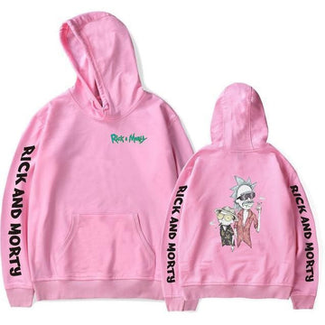Rick And Morty With Cat Gift For Men And Women Over Print 3d Hoodie Zip Hoodie 851