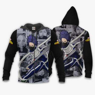 Hitoshi Shinsou Anime My Hero Academia Manga 1k963 Fan Gift Stylist Unisex Cartoon Graphic Outfits Aop 3d Hoodie Zip Hoodie 532