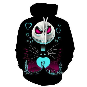 Jack Skellington Hoodie 2 3d
